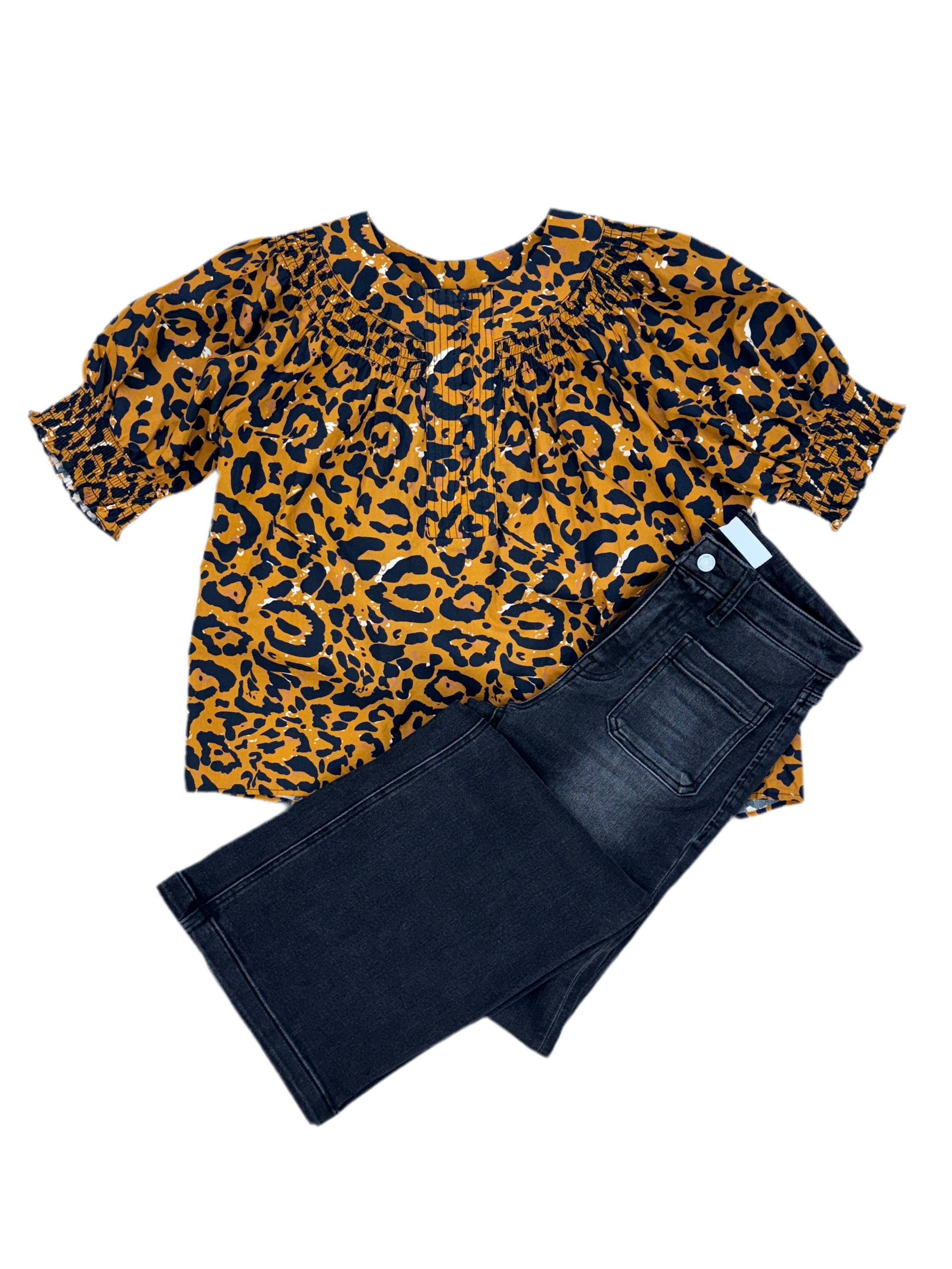 Leopard Print Blouse