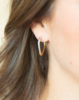 Nora Two-Tone Hoops