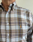 Storm Front Plaid Button Down