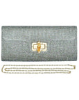 Bamboo Buckle Clutch