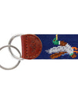 Embroidered Key Fob