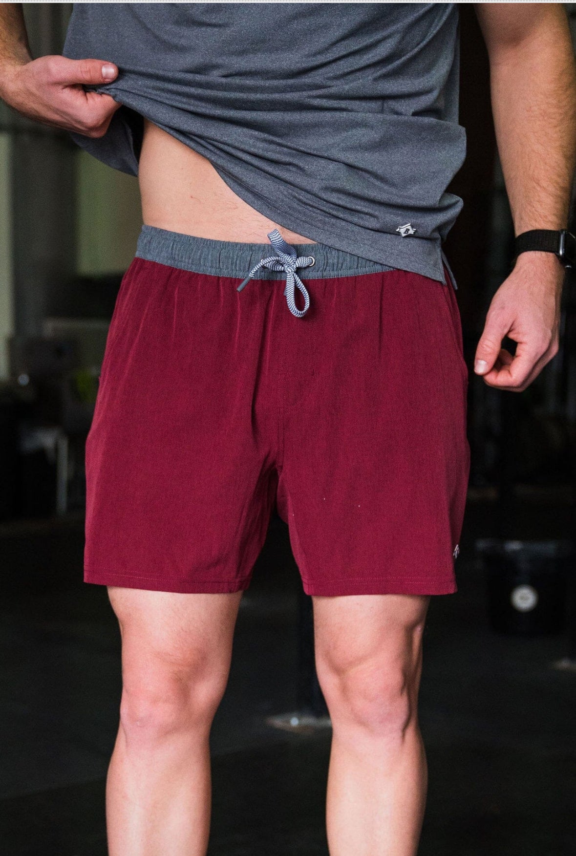 Athletic Short Maroon