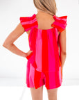 Rae Short - Pink And Orange