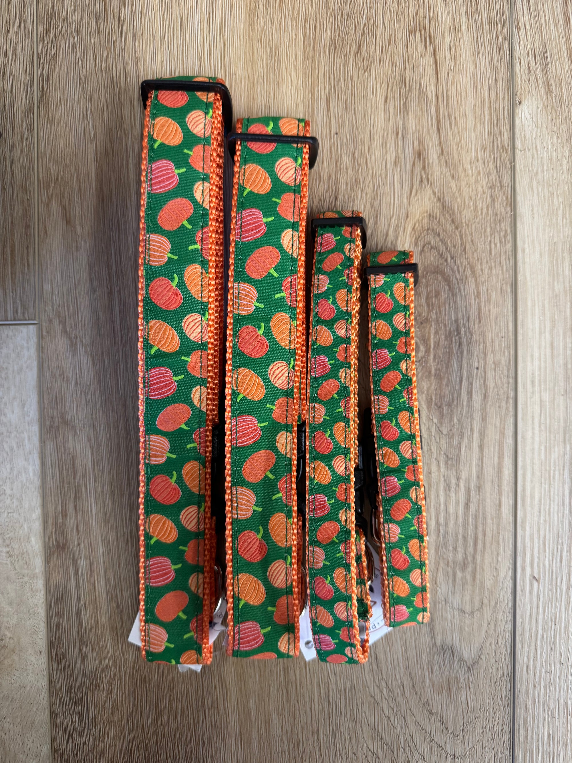 Pumpkin Dog Collar