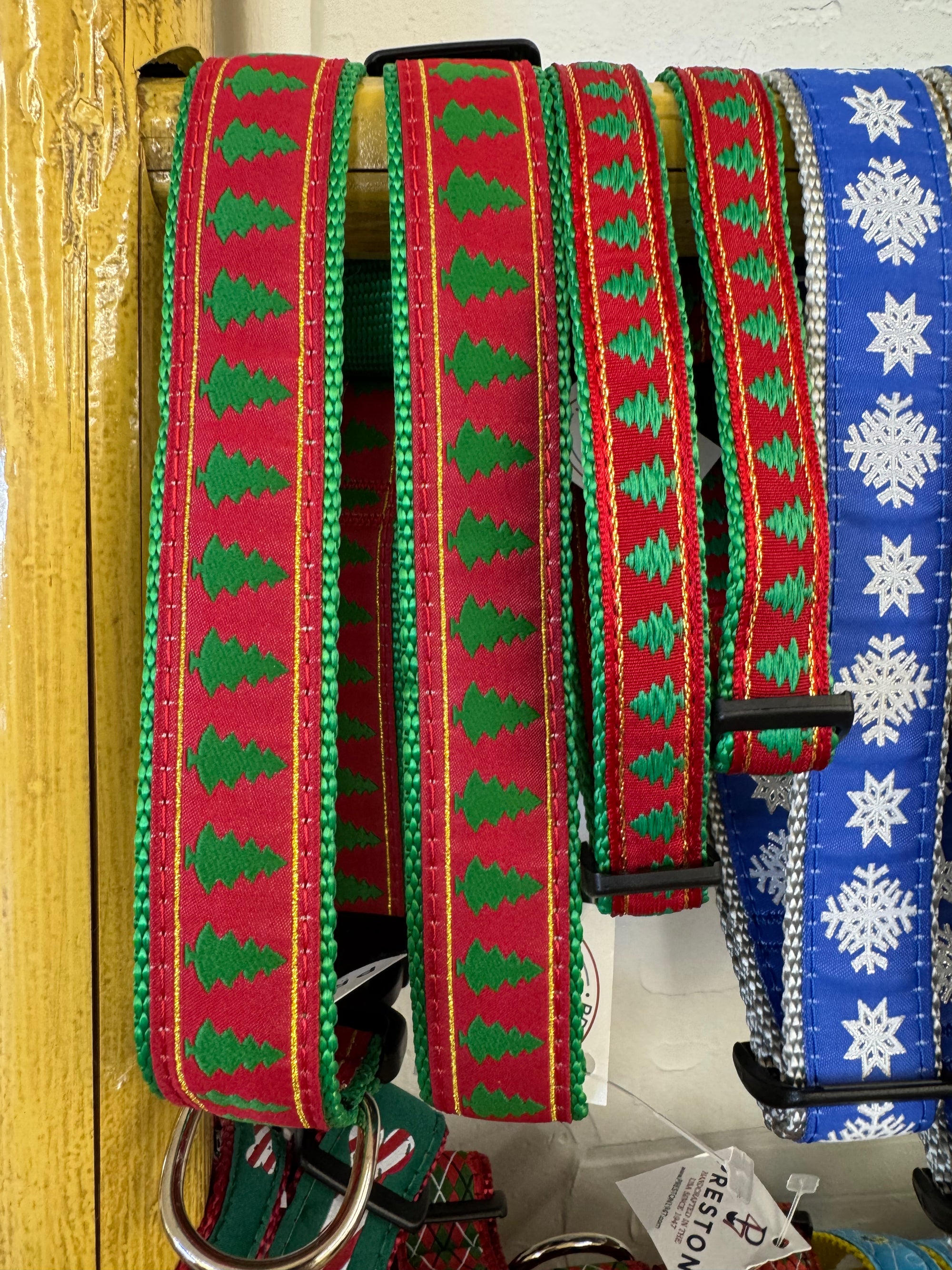 Christmas Tree Dog Collar