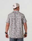 Perf Button Up Deer Camo