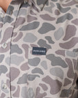 Perf Button Up Deer Camo