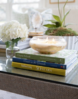 Gold Leaf Candle
