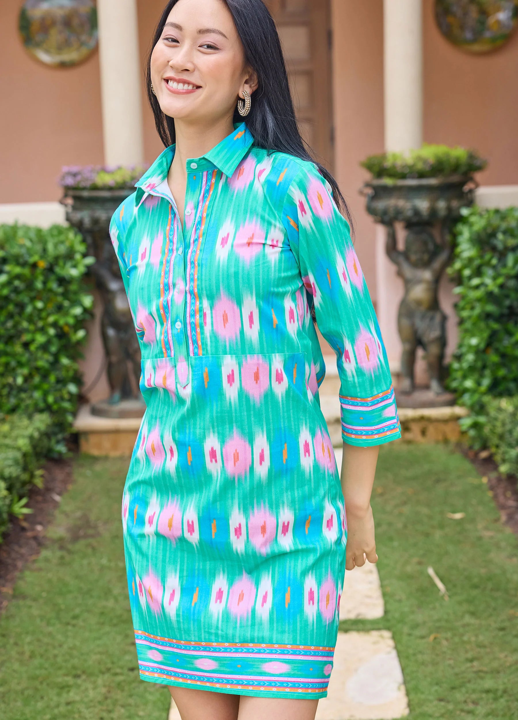 Camden Shirtdress Mint