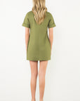 Olive SS Collared Dress