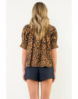 Leopard Print Blouse