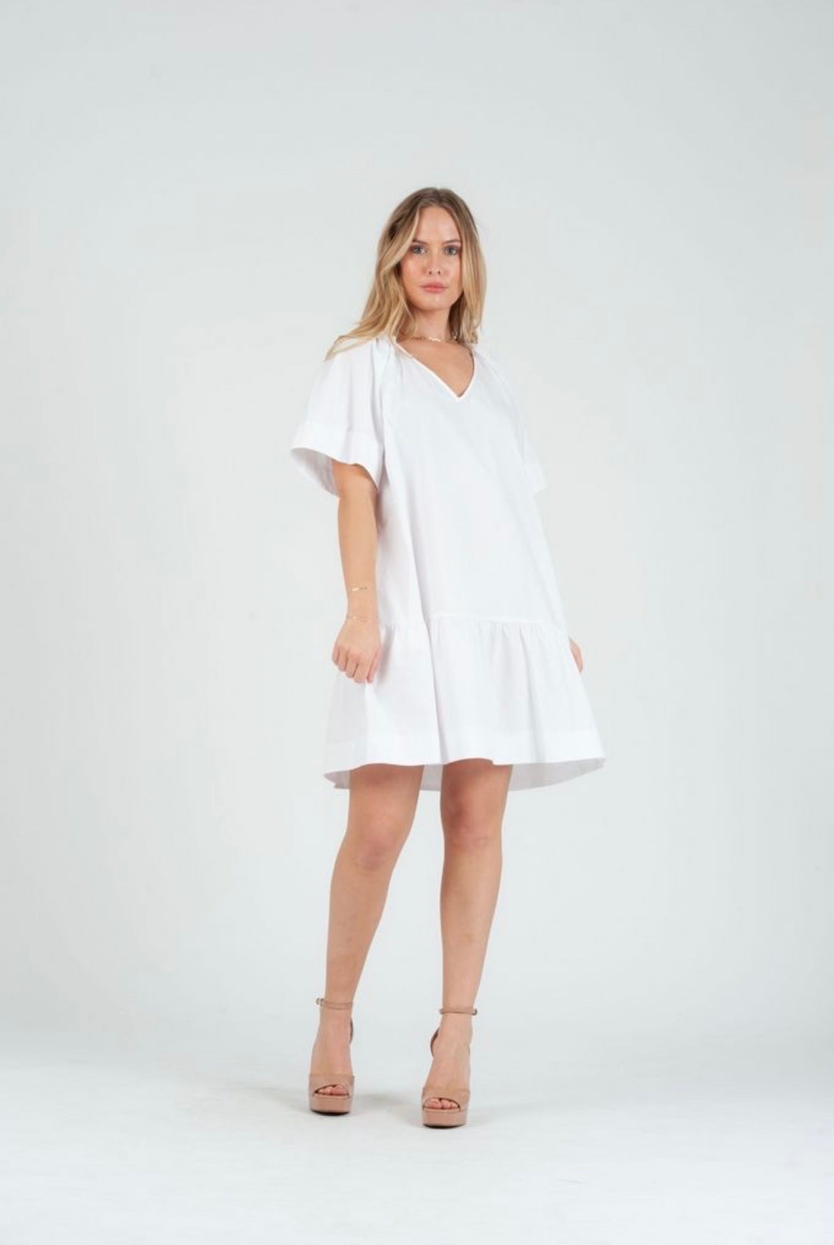 Poplin SS Dress