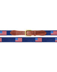 American Flag (Navy) Belt - Chatsworth Boutique