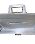 Bamboo Buckle Clutch - Chatsworth Boutique