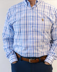 Blue Ridge Check Button Down - Chatsworth Boutique