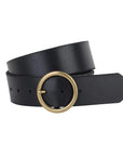 Brass Circle Buck Belt - Chatsworth Boutique