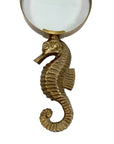 Brass Seahorse Magnifying Glass - Chatsworth Boutique