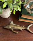 Brass Swordfish Paperweight - Chatsworth Boutique