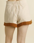 Brown Wave Shorts - Chatsworth Boutique
