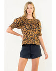 Leopard Print Blouse