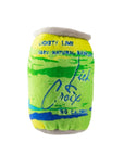 LickCroix Lickety Lime Barkling Water Squeaker Dog Toy