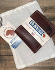 Credit Card Wallet - Amber Leather - Chatsworth Boutique