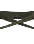 Suede Wrap Belt
