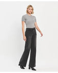 High Rise Wide Trouser