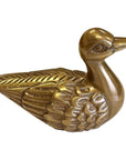 Brass Duck Paperweight