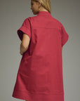 Tucker Dress Red
