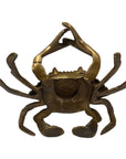 Antiqued Brass Blue Crab