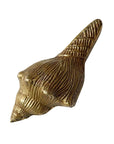 Brass Conch Shell Paperweight