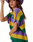 Krewe Stripe Sweater - Chatsworth Boutique