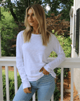 Long Sleeve Jeans Tee - Chatsworth Boutique
