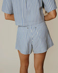 Cypress Shorts Blue Stripe