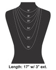 Marble Beaded Necklace - Chatsworth Boutique