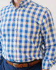Mellow Maize Check Button Down - Chatsworth Boutique