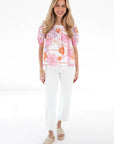 Mollie Puff Sleeve Top - Chatsworth Boutique
