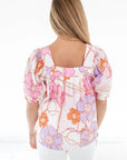Mollie Puff Sleeve Top - Chatsworth Boutique