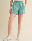 Scallop Edge Shorts