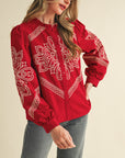 Caroline EMB Blouse