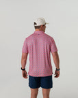 Perf. Polo American Flag - Chatsworth Boutique