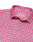 Perf. Polo American Flag - Chatsworth Boutique