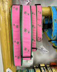 Pink Palm Dog Collar - Chatsworth Boutique