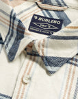 Plaid Flannel Shirt Khaki - Chatsworth Boutique