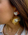 Radiant Pearl Earring - Chatsworth Boutique