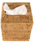 Rattan Column Tissue Box Cover - Chatsworth Boutique