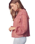 Red Dotted Blouse - Chatsworth Boutique