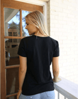Short Sleeve Jeans Tee - Chatsworth Boutique