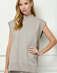 Solid Sweater Top - Chatsworth Boutique